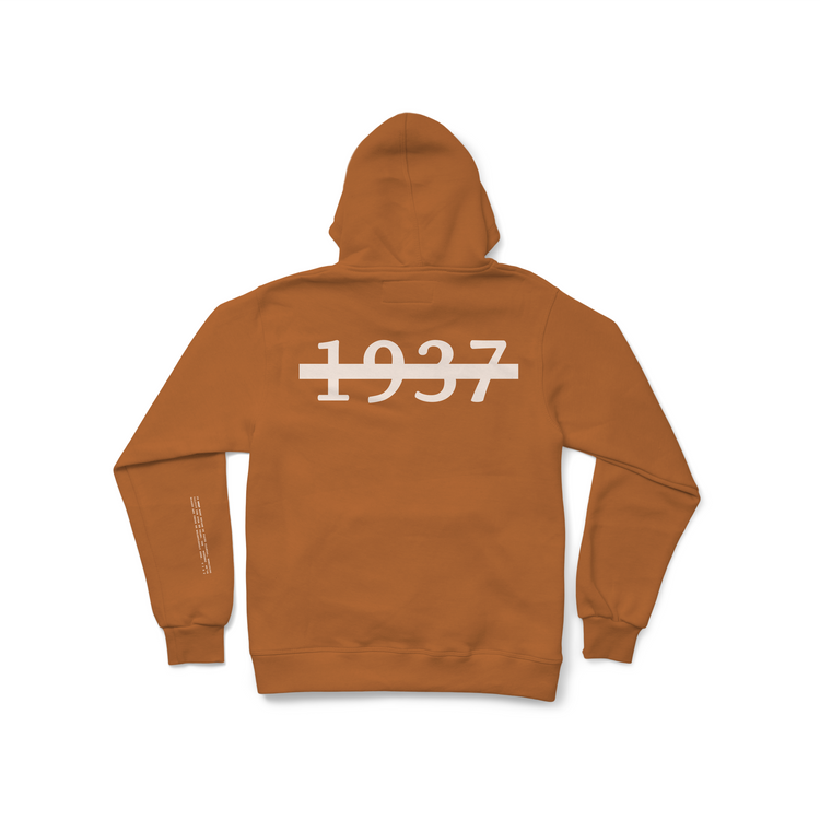 1̶9̶3̶7̶ STORY HEMP HOODIE - RUST